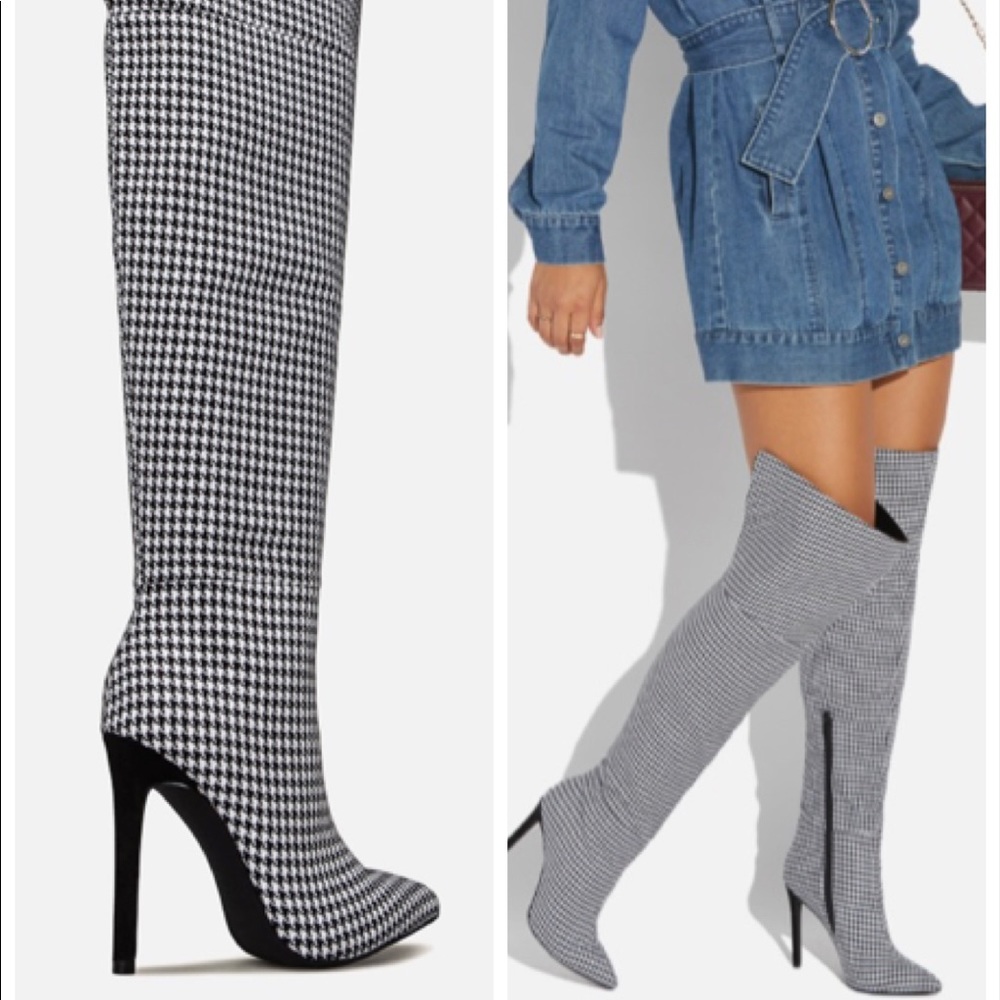 Houndstooth Kneehigh